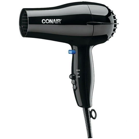 Conair Hairdryer, Handheld, Black, 1600 Watts - 047BW