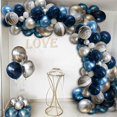 thumbnail image 4 of Yansion Blue Party Decoration Kits, 89-Count, 4 of 6