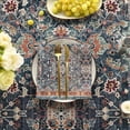 thumbnail image 5 of Boho Bohemia Style Tablecloth 60×84 Inch Rectangular, Vintage Country Rustic Farmhouse Magical Washable Table Cover for Party Picnic Dinner Decor, 5 of 6