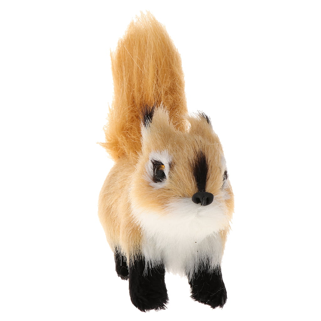 1Pcs Lifelike Plush Squirrel Toy For Boys And Girls Nap Gifts