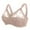 Beige, variant on Minimizer Bras for Women Enchante Full Coverage Bras Plus Size Supportive Breathable Comfort Wireless Bra Push Up Bra Non Padded