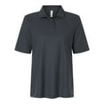 thumbnail image 4 of Harriton M105W Women's Maverick CVC Pique Polo-Dark Charcoal-M, 4 of 6