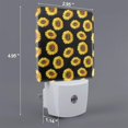 thumbnail image 2 of Fotbe Sunflower (2) Luz Nocturna LED, Luz de Noche con Sensor de Luz Natural de Anochecer a Amanecer, Se Enchufa a la Pared, Blanco Cálido 0.5W-UK, 2 of 7