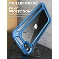 thumbnail image 2 of SUPCASE [Unicorn Beetle EXO Series Case for iPhone SE 2nd Generation (2020), Premium Hybrid Protective Clear Bumper Case for iPhone SE /7/8 (Blue), 2 of 8