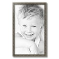 thumbnail image 2 of ArtToFrames 14" x 23" Silver Picture Frame, 14x23 inch Silver Wood Poster Frame (WOM-4993), 2 of 8