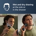 thumbnail image 6 of Philips Norelco Shaver 2600, Corded and Rechargeable Cordless Electric Shaver with Pop-Up Trimmer, 6 of 17