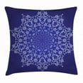 thumbnail image 1 of Purple Mandala Throw Pillow Cushion Cover, Ethnic Oriental Print Abstract Floral Lacework Digital Image, Decorative Square Accent Pillow Case, 24 X 24 Inches, Lavender Blue and Indigo, by Ambesonne, 1 of 2