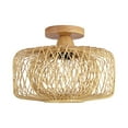 thumbnail image 2 of Cubierta de luz colgante, pantalla de lámpara de techo, lámpara de araña de madera para cocina, 2 of 9
