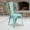 Mint Green, variant on BizChair Commercial Grade Mint Green Metal Indoor-Outdoor Stackable Chair