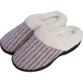 thumbnail image 1 of Pantuflas Casafoyer de Punto con Forro de Franela, Cómodas y Tipo Zueco, 1 of 1