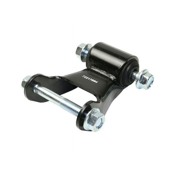 Rear Leaf Spring Shackle - Compatible with 1999 - 2013 GMC Sierra 1500 2000 2001 2002 2003 2004 2005 2006 2007 2008 2009 2010 2011 2012