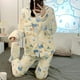 thumbnail image 1 of Sanrio-Pijama largo de felpa Cinnamoroll para niña, conjunto de 2 piezas, ropa de casa, Hello Kitty, Kuromi, Kawaii, regalo, 1 of 4