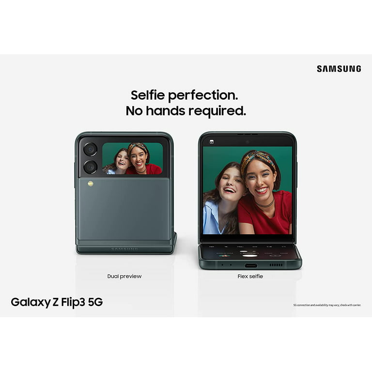Smartphone Samsung Galaxy Z Flip 3 Black 8 GB Ram 256 GB 6,7