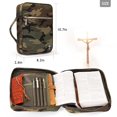 thumbnail image 4 of Montana West Church Bag for Women Men Protective Bible Cover with Leather Bookmark, CAMO, 4 of 7