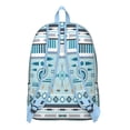 thumbnail image 3 of Traditional Bohemian Backpack Unisex, Spacious Boho Bookbag with Front Zipper Pocket, Durable Daypack for College High School, Work Travel Vacation, Excellent Gift, 3 of 5