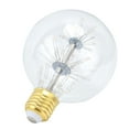 thumbnail image 2 of Antique LED Light Bulb 3W G95 E27 Globe Round Bulb for Festive Decoration 85‑265V Warm Light, 2 of 8