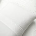 thumbnail image 5 of Lush Decor Diamond Clip Jacquard Duvet Cover White 3Pc Set Full/Queen, 5 of 10