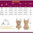 thumbnail image 6 of Irisnaya Women Waist Trainer Slimming Body Shaper Bodysuit Shapewear Full Seamless Round Neck Jumpsuits Body Shaper Tummy Control Tops(Beige 3XL-4XL), 6 of 7