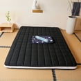 thumbnail image 2 of Slsy Printed Futon Mattress with Zipper Washable Cover, Padded Japanese Floor Mattres, Extra Thick Folding Sleeping Pad Tatami Mat Floor Lounger Guest Bed for Camping Couch, 2 of 10