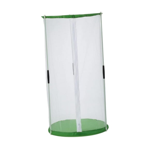 QualitChoice Butterfly Mesh Cage Portable Butterfly Habitat Tent for Lawn Farm Greenhouse 30cmx60cm