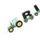 thumbnail image 2 of EeaseMX Guirnalda de cumpleaños de tractor, banderines de tractor para fiestas de cumpleaños de tractores, decoraciones (verde), 2 of 7