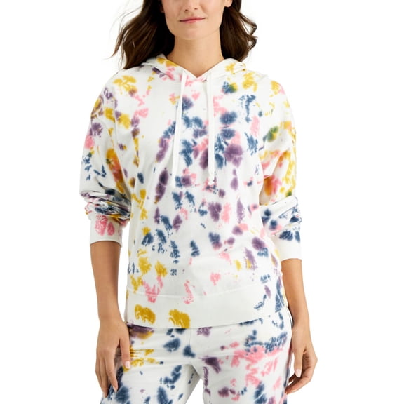 Jenni Womens On Repeat Hooded Pajama Top