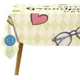 thumbnail image 5 of Happy Grandparents Day Tablecloth Grandparents Party Table Cloth Decoration Kitchen Dining Room Home Decor-60×84inch, 5 of 5