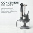 Dash Chef Series Deluxe Immersion Hand Blender, 5 Speed Stick Blender