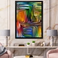 thumbnail image 3 of Designart 'Colour Spiral Fusion III' Modern Framed Art Print, 3 of 4