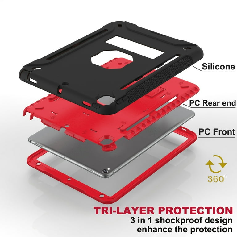 iPad Air 2 Case with Soft Screen Protector, Dteck Heavy Duty