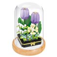 thumbnail image 1 of DIY Bouquet Immortal Flower Assembled Granular Building Block Model Toy Children‘S Girl Gift, 1 of 10