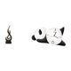 thumbnail image 1 of Escultura abstracta de fuego, estatua de arte abstracto, adorno decorativo para el hogar, escultura moderna de fuego, coleccionable, regalo, reloj de, 1 of 8