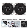 thumbnail image 2 of WORGEOUS 2pcs DIY Audio Altavoz magnético de frecuencia completa 4 Euro WPU Edge Square Speaker, 2 of 7