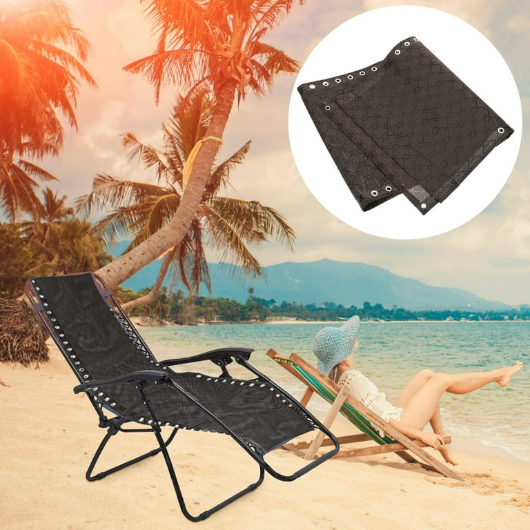 1 Set Deck Chairs Replacement Cloth Set Chair Replacement Fabric Lounge Chair Fabric with Ropes Walmart