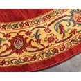 thumbnail image 5 of Unique Loom 3122479 Tapis Rond Arsaces 8 x 8 Pi, Rouge, 5 of 5