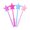 Couleur Assortie, variante sur MasteelfCA 4 Pcs Bâtons Lumineux Portatifs Bâtons Lumineux Ajourés Bâtons Lumineux en Forme d'Étoile à Cinq Branches Jouet Lumineux Intéressant Jolis Bâtons Lumineux pour Concert Fête Couleur Aléatoire
