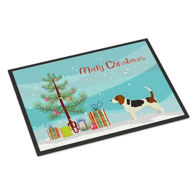 Caroline's Treasures CK3519MAT Tapis Intérieur Ou Extérieur Arbre de Noël Beagle 18 x 27 Po