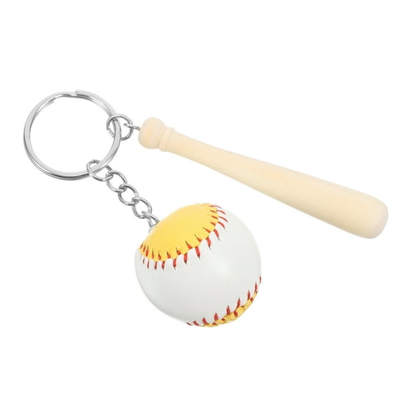 Baseball Party Favor Backpack Hanging Decor Mini Baseball Party Favor Sports Player Favor Sports Keyring Mini Baseball Keychain