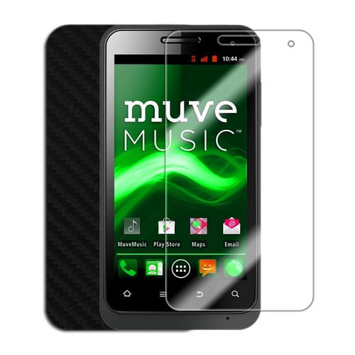 Skinomi Carbon Fiber Black Phone Skin+Screen Protector for ZTE Engage LT  Cricket - Walmart.com