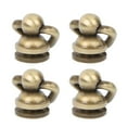 thumbnail image 2 of Stud Rivet Ring4PCS Metal Ring Screw DIY Leather Craft Metal Stud Rivet Exquisite Design, 2 of 8