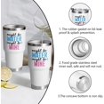thumbnail image 4 of Gingprous Tumbler for Wine Lovers,Might Be Water Might Be Wine Insulated Tumbler,Tumblers for Wine Lovers, 4 of 7