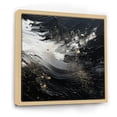 thumbnail image 2 of Designart "Dark Northern Sky Serenity I" Sky Floater Framed Wall Art Prints, 2 of 5