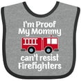 thumbnail image 3 of Inktastic Firefighter Daddy Baby Fireman Boys or Girls Baby Bib, 3 of 4