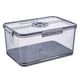 thumbnail image 1 of Caja de pan hermética for encimera de cocina, contenedor de almacenamiento con dial de tiempo y tapa, recipiente for pan sin BPA, 1 of 6