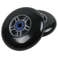 thumbnail image 1 of Replacement Scooter Wheels with Abec 7 Bearings 100mm Black Wheel 2-Pack for Razor, 1 of 5