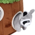 thumbnail image 3 of Raccoon Tree Holes Puzzle Toys for Dogs Squeaky Plush Toys Hide and Seek Games Intereactive, 3 of 4