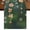 SeaGreen LemonChiffon, variant on Pink Spring Flowers 60 Inch Table Runner, Botanical Summer Floral Farmhouse Farmhouse Dresser Scarf Cotton & Linen Tablerunner for Dining/Kitchen Island/Holiday Party Décor 13" x 60"