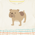 thumbnail image 4 of Inktastic Bulldog Girls Baby Dress, 4 of 5