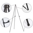 thumbnail image 3 of Annvchi Easel Stand for Painting,Easel for Wedding Sign,63 inch Tall Display Easel,Portable Collapsible Poster Easel,Metal Easel Tripod,Wedding, Black, 3 of 9