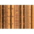 thumbnail image 1 of Ahgly Company Indoor Rectangle Oriental Orange Industrial Area Rugs, 7' x 9', 1 of 4